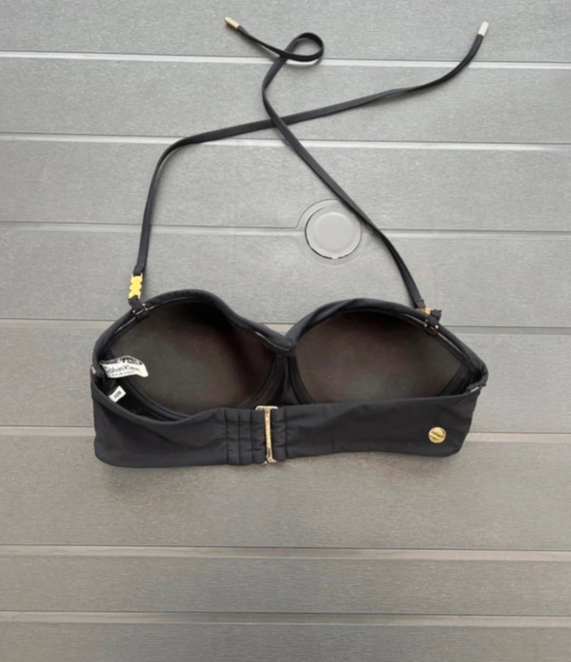 Biquíni de cima 32 B Calvin Klein preto em ótimo estado – photo 5